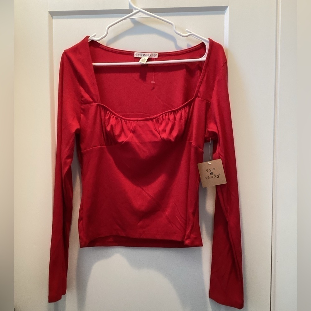 NWT Eye Candy Shirt size‎ XL
